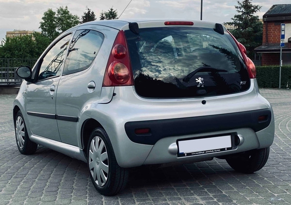 Peugeot 107 cena 10900 przebieg: 192000, rok produkcji 2008 z Sopot małe 277